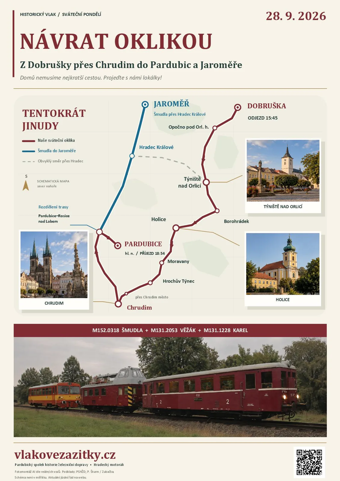 Plakát: Dobruška, návrat oklikou