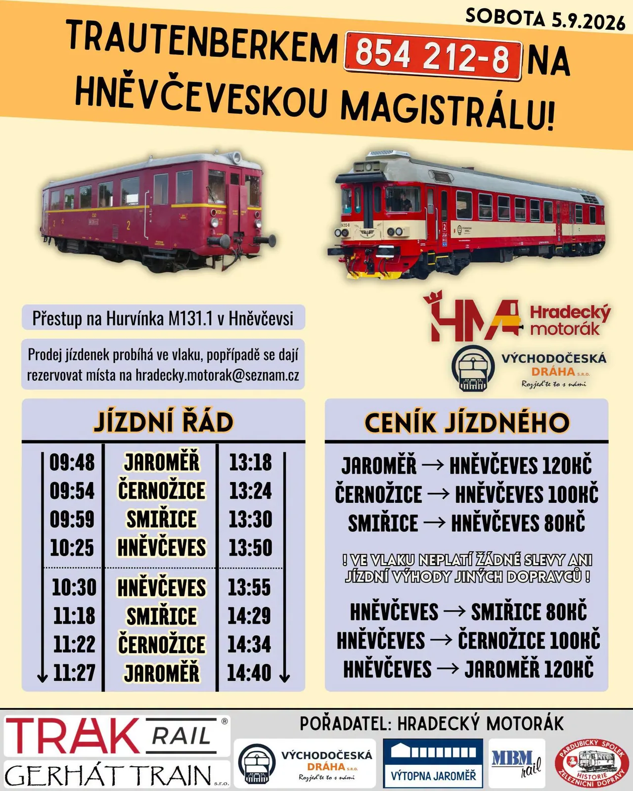 Plakát: Hněvčeveská magistrála